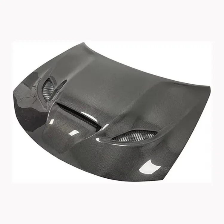 Custom 2015-2020 for Charger Hood Cover Carbon Fiber Exterior Accessory New Condition Engine Hood Bonnet